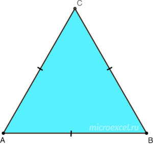 равностороннего треугольника фотографии